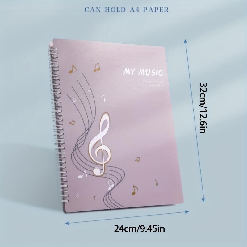 Waterproof Music Folder A4 Notes Folder 3 Styles 9.45in