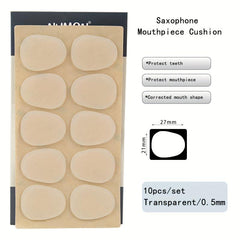 Metal Flute Head Tooth Pad for Clarinet Alto Sax