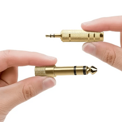 Audio Adapter 6.5mm Male to 3.5mm Female Converter