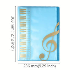 Musician's A4 Sheet Music Holder Keep Notes Organized