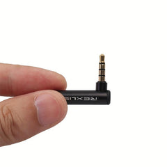 Aluminum Alloy Headphone Adapter with Microphone Support