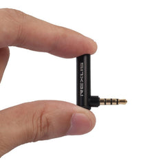 Aluminum Alloy Headphone Adapter with Microphone Support