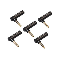 Aluminum Alloy Headphone Adapter with Microphone Support