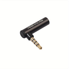 Aluminum Alloy Headphone Adapter with Microphone Support