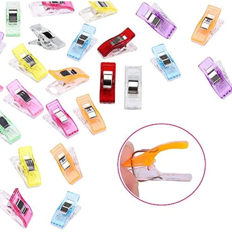 50pcs Sewing Clips for Quilting Process