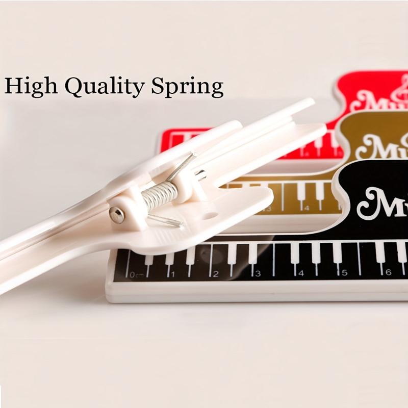 2pcs Music Book Clip Music Page Holder Book Page Holder L Size