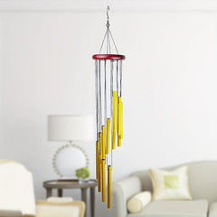 12-Tube Wind Chime with Bells for Relaxation