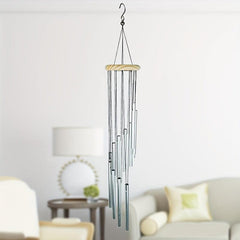 12-Tube Wind Chime with Bells for Relaxation