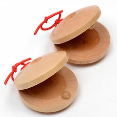 Handcrafted Wooden Rattle Orff Percussion Instrument