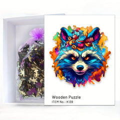 Wooden Jigsaw Puzzle for Adults and Teens - High Difficulty Attention Exercise