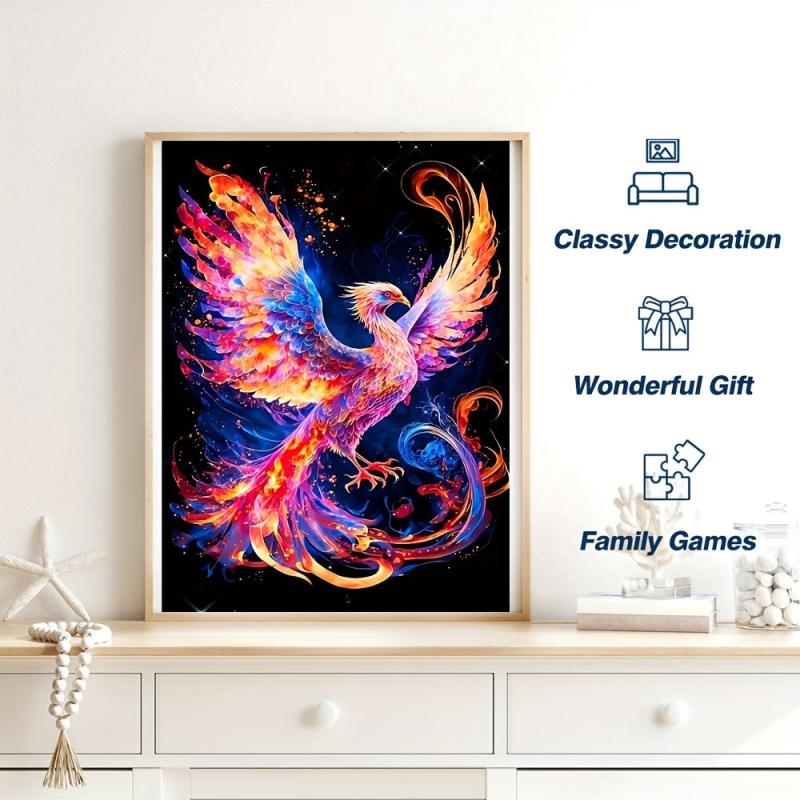 Colorful Bird Wooden Jigsaw Puzzles For Advanced Players Animal Shaped Pieces