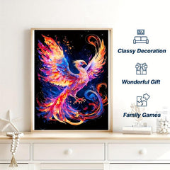 Colorful Bird Wooden Jigsaw Puzzles For Advanced Players Animal Shaped Pieces