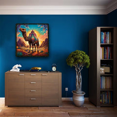 Llama City Wooden Jigsaw Puzzle - Improve Focus & Thinking Ability!