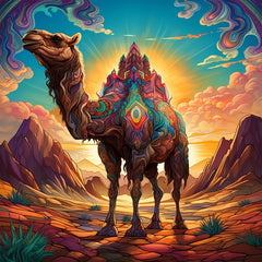 Llama City Wooden Jigsaw Puzzle - Improve Focus & Thinking Ability!