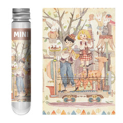 Happy Childhood 150 Pcs Mini Test Tube Puzzle Travel Puzzle