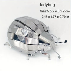 3D DIY Jigsaw Puzzle Seven star Ladybug Insect Model Educational Toy