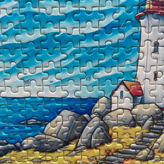 Cove Lighthouse Mini Test Tube Puzzle Educational Toys Jigsaw Game