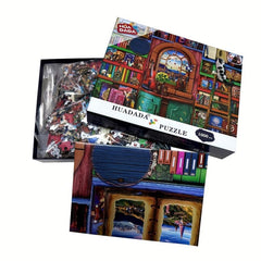 1000 Pieces Jigsaw Puzzle Novelty Bookshelf