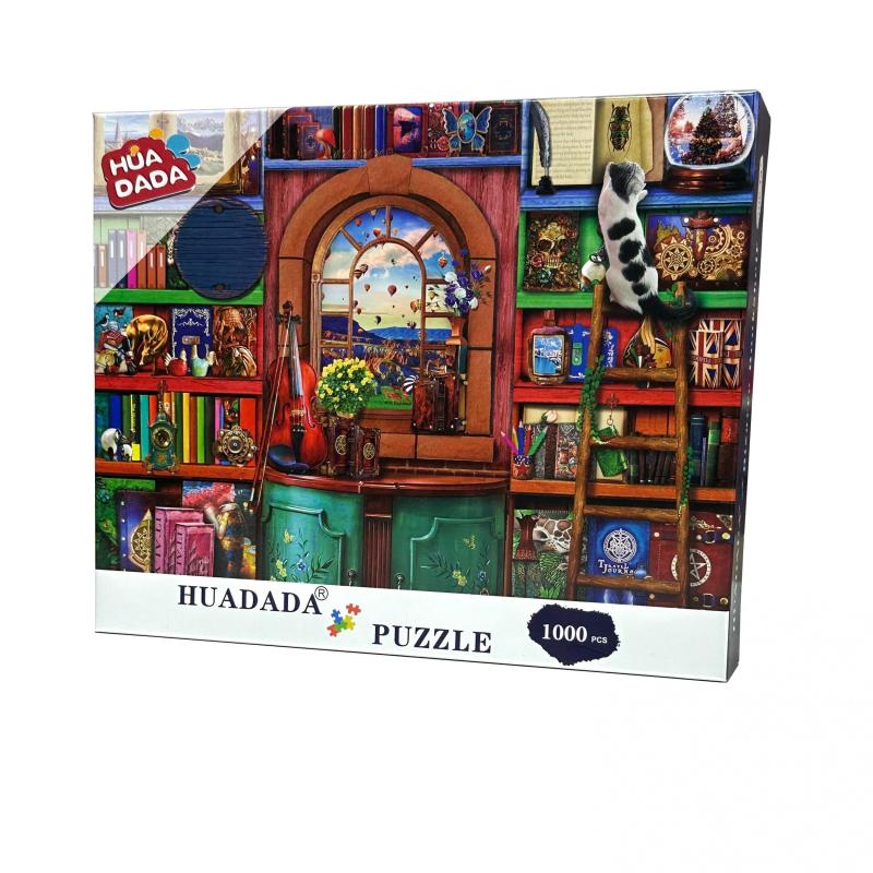 1000 Pieces Jigsaw Puzzle Novelty Bookshelf