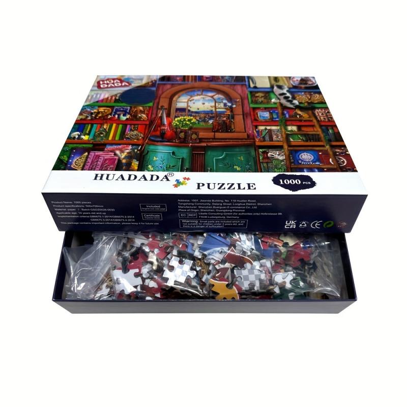 1000 Pieces Jigsaw Puzzle Novelty Bookshelf