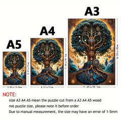 Tree Of Life Advanced Player Wooden Puzzle Creative Alien Gift