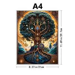 Tree Of Life Advanced Player Wooden Puzzle Creative Alien Gift
