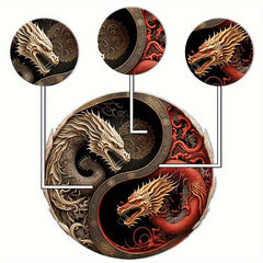 Dragon Yin And Yang Wooden Puzzle Alien Animal Puzzle Adult Puzzle