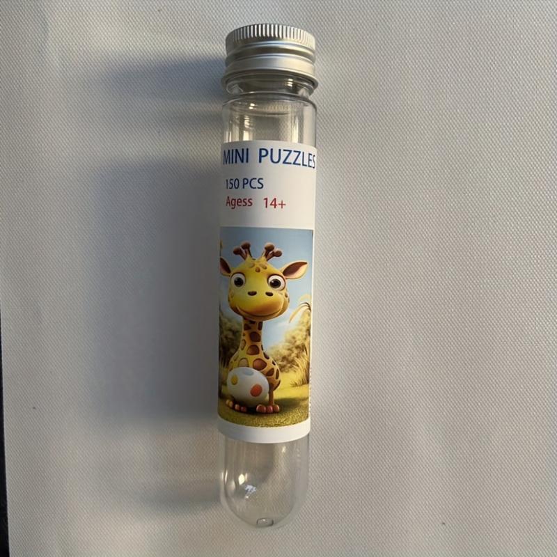 150pcs Mini Test Tube Puzzle Painting Jigsaw Toy