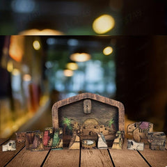 Wooden Puzzle Christmas Home Decoration Easter Jesus Puzzle