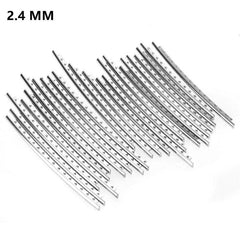 24pcs Guitar Frets Wire Nickel Silver 2.2MM-2.9MM Luthier Repair Accessories