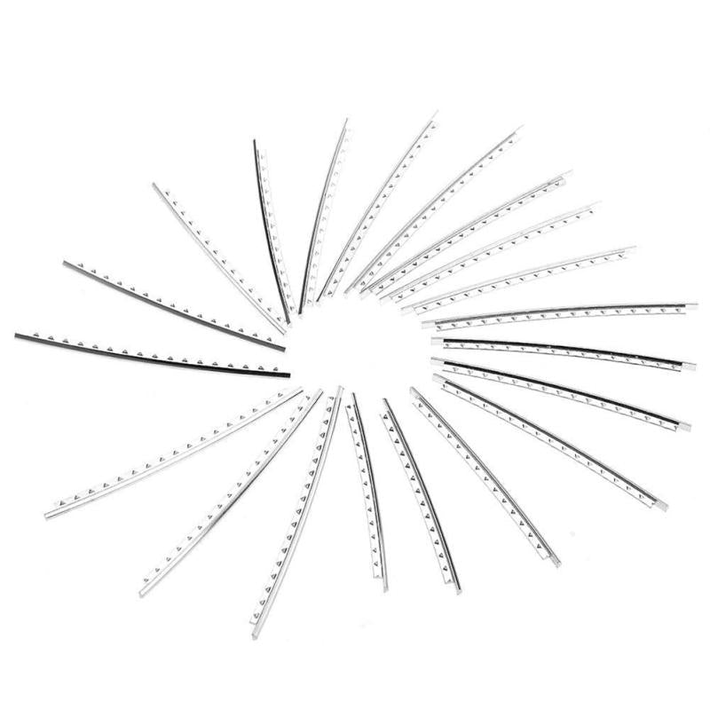 24pcs Guitar Frets Wire Nickel Silver 2.2MM-2.9MM Luthier Repair Accessories
