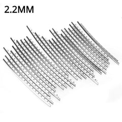24pcs Guitar Frets Wire Nickel Silver 2.2MM-2.9MM Luthier Repair Accessories