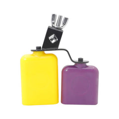 Plastic Cow Bell Jam Block Double Sambago Bell
