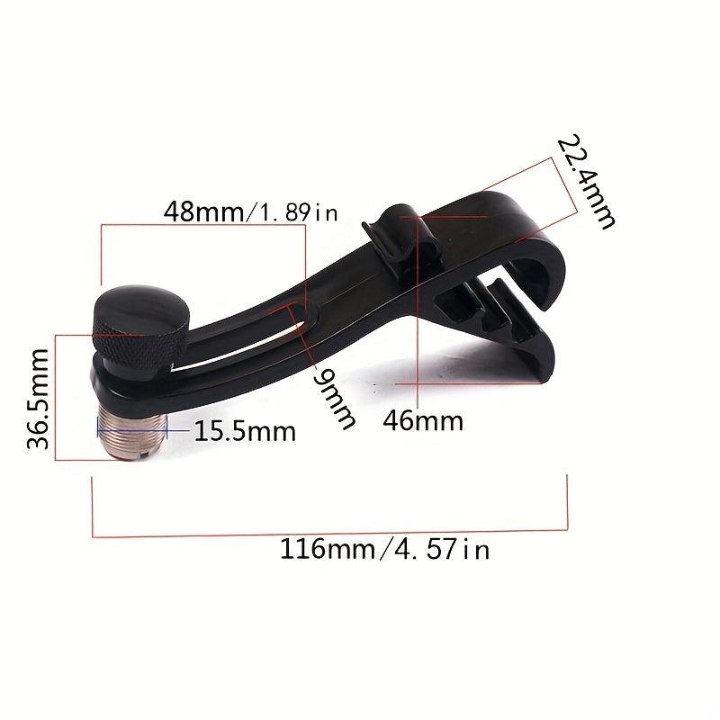 Drum Microphone Rim Clamp Holder Snare Drum Clips Parts