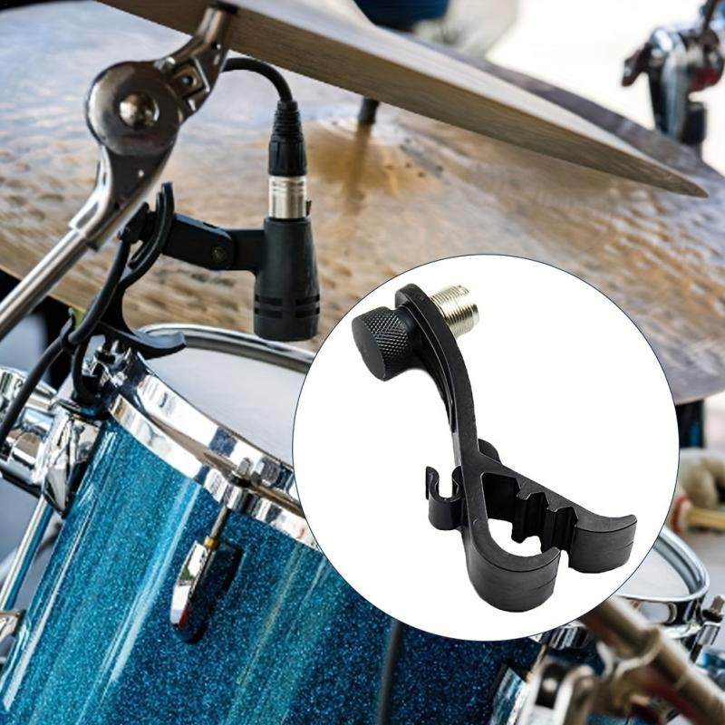 Drum Microphone Rim Clamp Holder Snare Drum Clips Parts