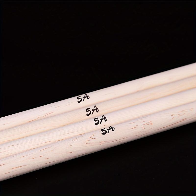 Professional Maple Drum Sticks 5A Pair - Musical Instrument