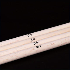 Professional Maple Drum Sticks 5A Pair - Musical Instrument