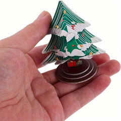 3D Stereo Puzzle Christmas Tree Paper Puzzles Three Dimensional Crafts