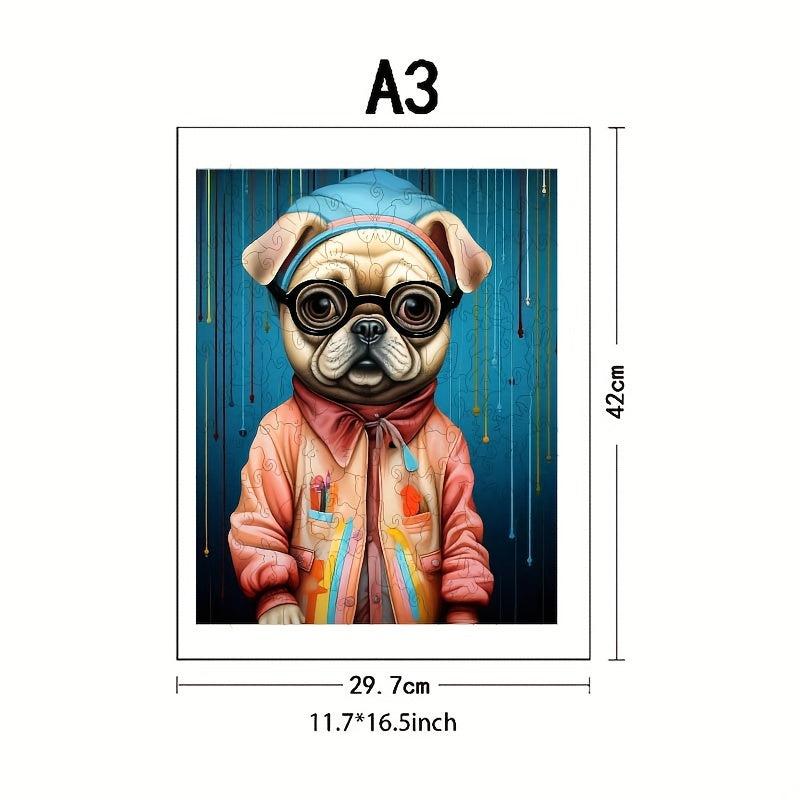 Wooden Puzzle Creative Various Special Shapes Adult Birthday Party Games