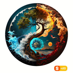Life Tree Wooden Puzzle High Difficulty Concentration Training