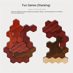 Wooden Jigsaw Puzzle Educational Toy for Kids - Brain Development, Fun Learning