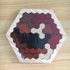 Wooden Jigsaw Puzzle Educational Toy for Kids - Brain Development, Fun Learning