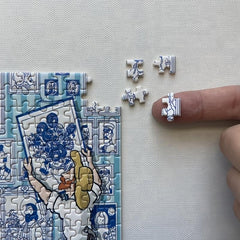 Painter Mini Test Tube Puzzle Painting Jigsaw Puzzle Game