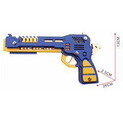 3D Jigsaw Puzzle Panel DIY Leather Band Gun Gift