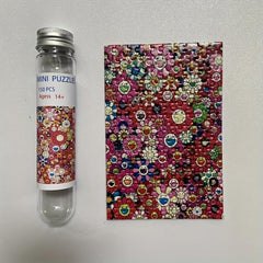 150Pcs Sun Flower Mini Test Tube Puzzle Educational Toys