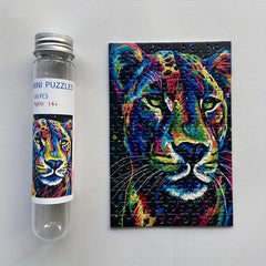 Colorful Animal Mini Puzzle Painting Toy