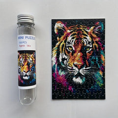 Colorful Animal Mini Puzzle Painting Toy