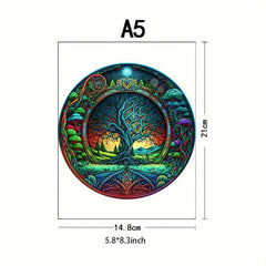 Magic Forest Small Tree Wooden Puzzles High Jigsaw Puzzles