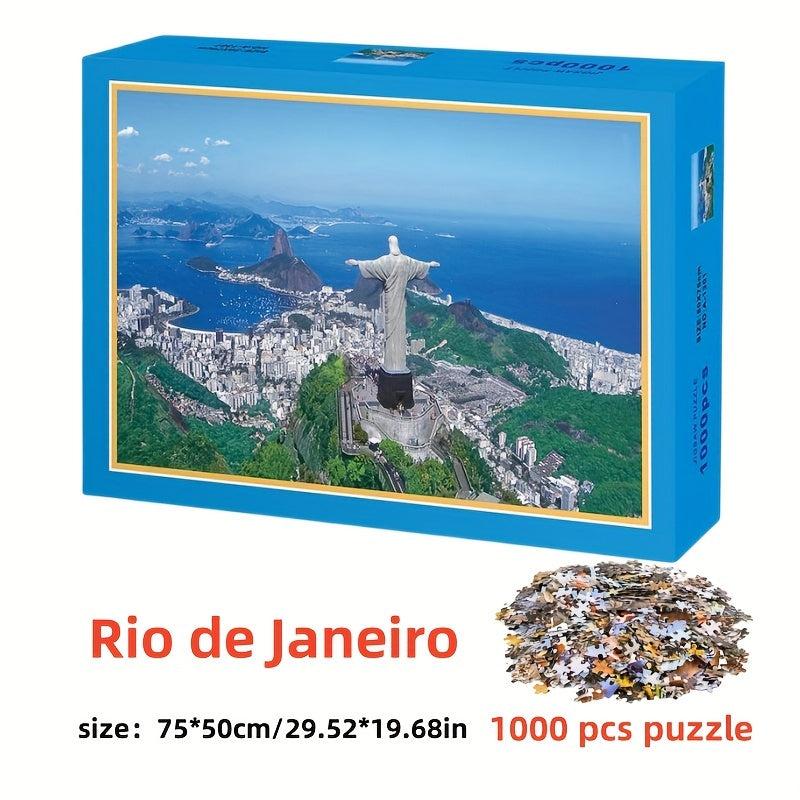 1000pcs Jigsaw Puzzles - Home Wall Decoration - Educational Toy - Birthday Gift