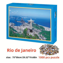 1000pcs Jigsaw Puzzles - Home Wall Decoration - Educational Toy - Birthday Gift